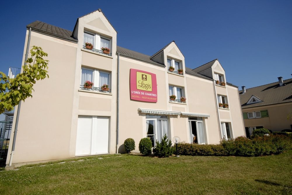 Logis Hotel L'Oree De Chartres - Barjouville Екстериор снимка